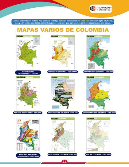 Láminas y Mapas Educativos - página 47