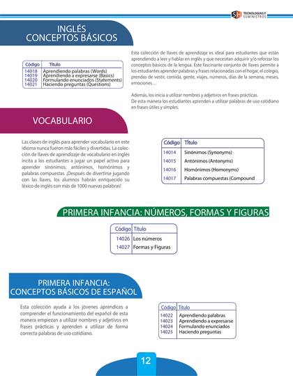 Material Didáctico – Nuevos Productos - página 15